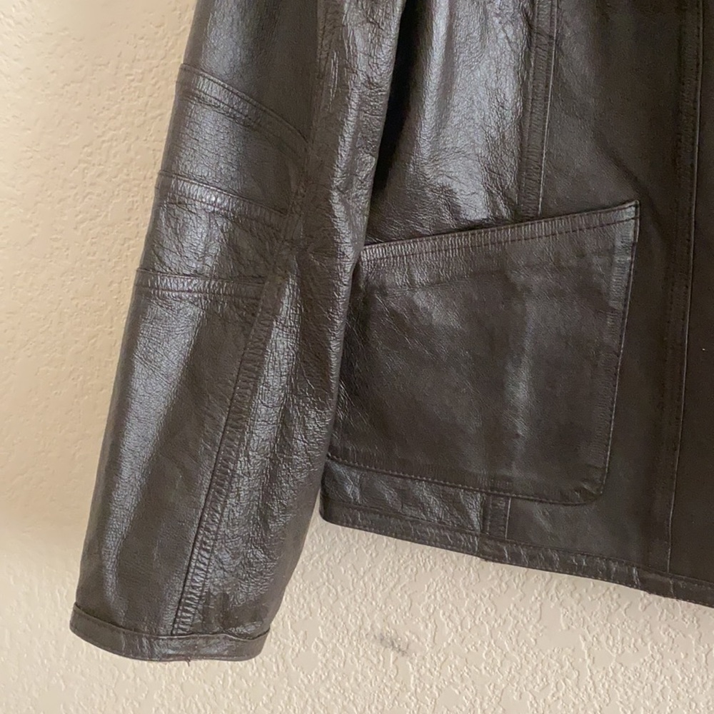 Reversible Leather Jacket - image 7